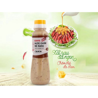 NƯỚC CHẤM XỐT MÈ RANG KEWPIE CHAI 180ML/ SỐT MÈ RANG KEWPIE