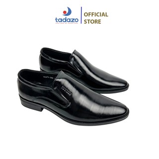 Giày công sở nam da bóng cao cấp Tadazo GT202 Đen