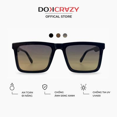 Kính mát thời trang DOKCRAZY ROW nhựa cao cấp phù hợp nhiều dáng mặt, chống tia UV400 -BST RADIANT