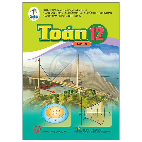 Sách -Toán 12 chương trình mới bộ cánh diều