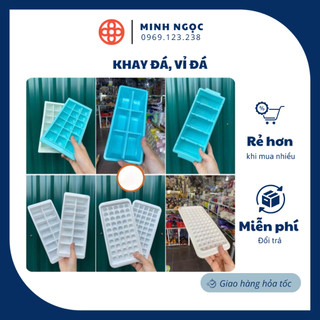 Khay đá, vỉ đá việt nhật 5 viên, 6 viên, 14 viên, 18 viên, 50 viên, 78 viên