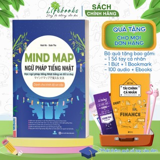 Sách - mindmap ngữ pháp tiếng nhật - học ngữ pháp tiếng nhật bằng sơ đồ tư duy - dành cho trình độ sơ cấp