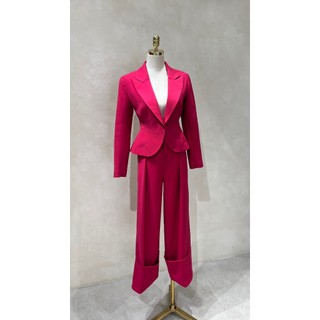 Áo Blazer cổ điển - Fuschia Blazer