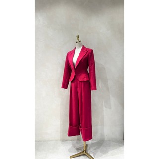 Áo Blazer cổ điển - Fuschia Blazer