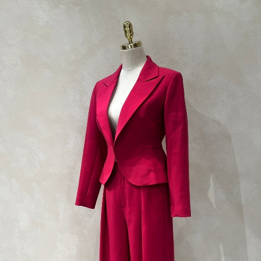 Áo Blazer cổ điển - Fuschia Blazer