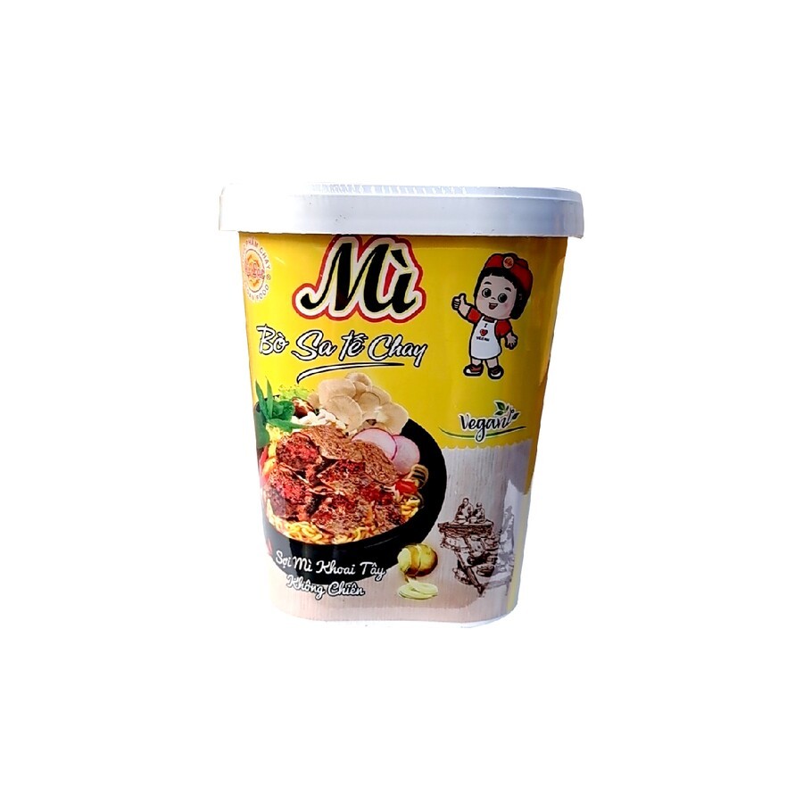 Mì Bò Satế chay 83g (Ly) Âu Lạc