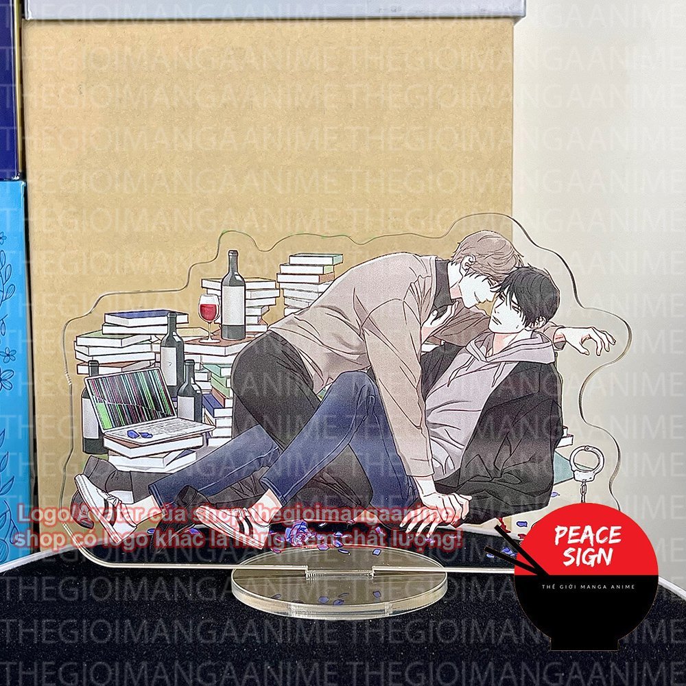 (TẶNG KÈM CARD)(1 mảnh) Mô hình Standee SADISTIC BEAUTY tượng BL boylove mica acrylic anime chibi tr