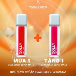 COMBO 2 THỎI SON DOLLY SUPER MATTE