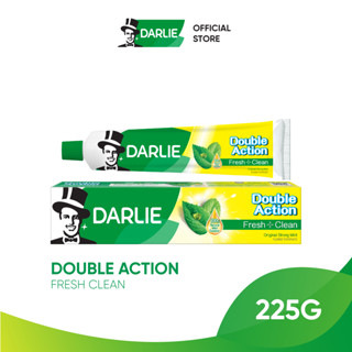 Kem Đánh Răng Darlie Gấp Đôi Bạc Hà Double Action Fresh Clean 225g