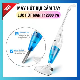 Máy hút bụi cầm tay đa năng lực hút mạnh, bộc lọc bụi mịn, thiết kế cắm điện nhỏ gọn, dung tích lên đến 1,2 lít
