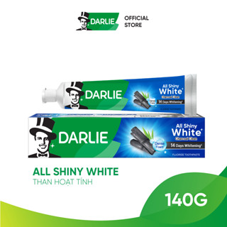 Kem Đánh Răng Darlie Trắng Sáng All Shiny White Than Hoạt Tính 140g