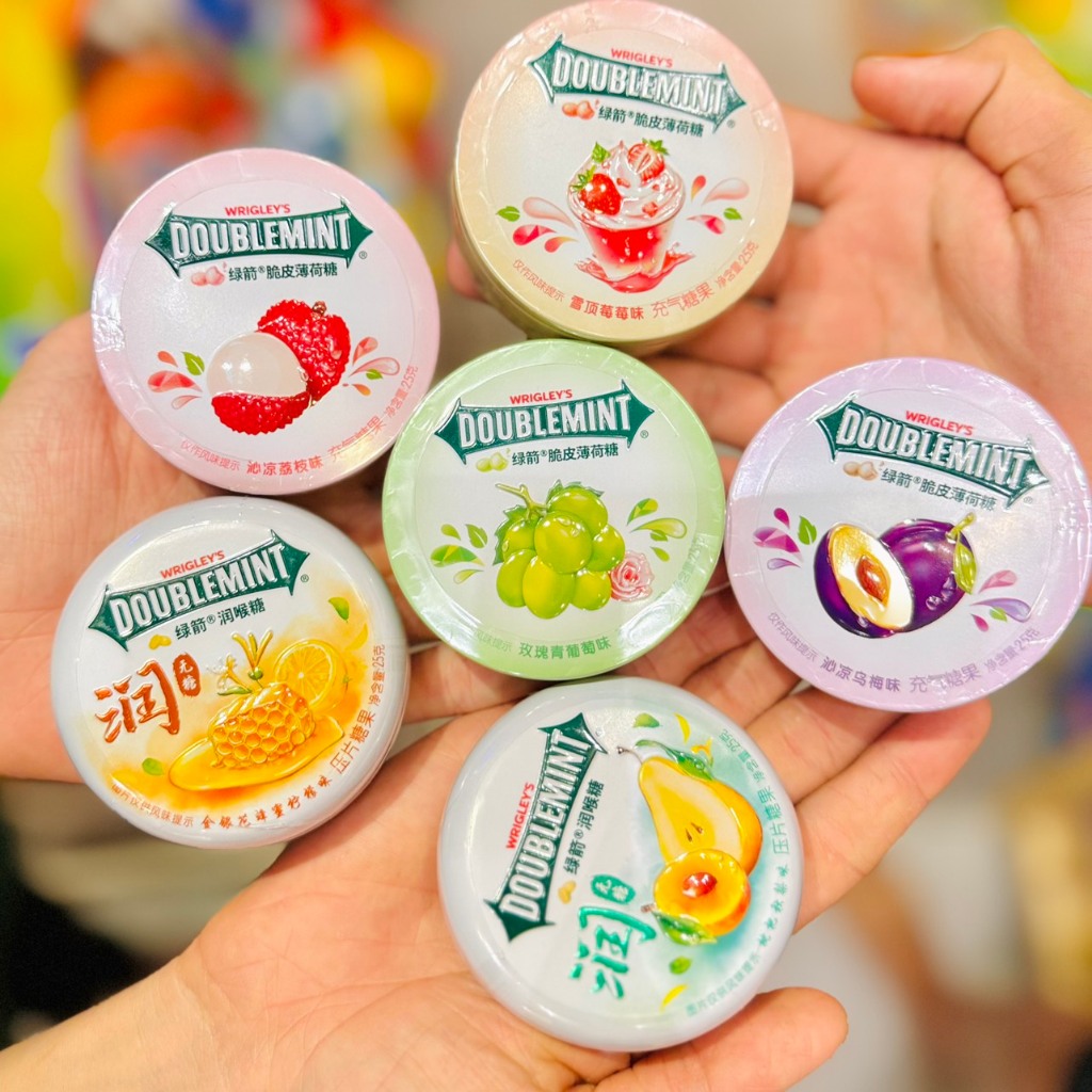 Kẹo Doublemint Hộp Tròn