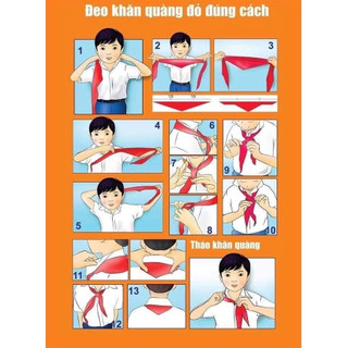 Khăn đỏ , Khăn Quàng Đỏ Học Sinh. Sịn