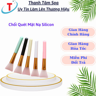 Cọ silicon đắp mặt nạ, chổi silicon quét mask