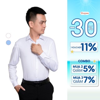 Áo sơ mi nam dài tay công sở form đẹp 2 màu Thái Hoà ASM0101-R01