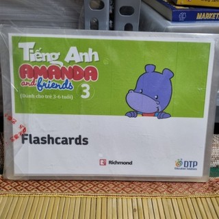 Thẻ Học Flashcard Amanda 1,2,3 học cùng  Story Amanda 1,2,3
