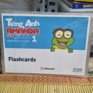 Thẻ Học Flashcard Amanda 1,2,3 học cùng  Story Amanda 1,2,3