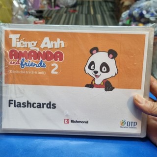 Thẻ Học Flashcard Amanda 1,2,3 học cùng  Story Amanda 1,2,3