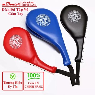 Đích đá tập võ thuật cầm tay taekwondo, vovinam, karatedo bằng da pu - midoctor