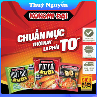 Mì Kokomi Đại - Chọn vị thùng 30 gói kokomi 1 gói rưỡi vị sườn cay hành phi tôm chua SP14