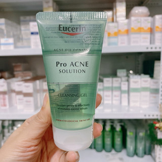 Eucerin Gel Rửa Mặt Cho Da Mụn Pro ACNE Cleansing 75ml