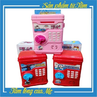 Đồ Chơi Két Sắt Mini Điện Tử Có Nhạc Cho Bé