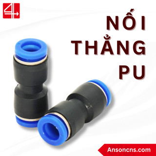 Nối thẳng phun sương, khí nén pu ống 4mm 6mm 8mm 10mm 12mm 14mm 16mm