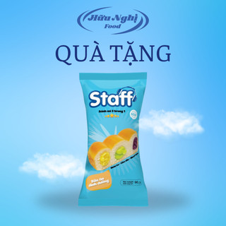 (HÀNG TẶNG) Staff- Bánh Mì 3 Trong 1 KL 90g Thơm Ngon Bổ Dưỡng