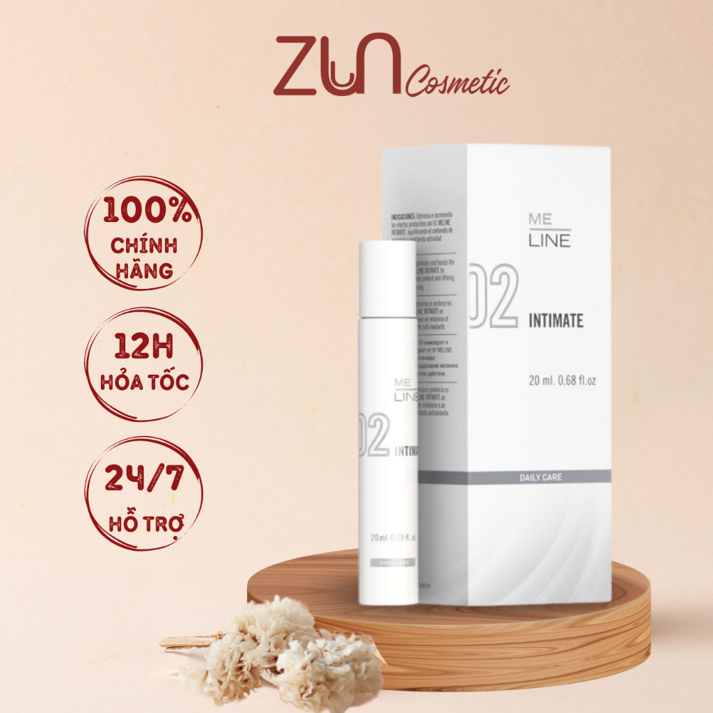 Tinh chất INNO giảm thâm ,làm trắng sáng, trẻ hóa vùng da nhạy cảm 02 MELINE INTIMATE20ml - Zun Coss