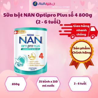 Sữa bột nan optipro plus số 4 800g