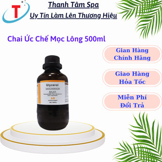 Gel ức chế mọc lông sau khi triệt lông, wax lông chai 500ml