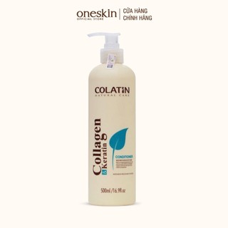 Dầu xả phục hồi siêu mượt tinh chất tơ tằm Colatin 500ML