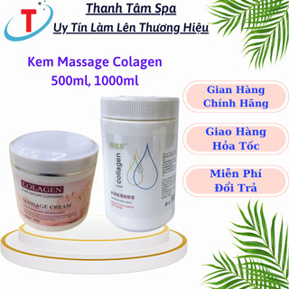 Kem Massage Colagen, Kem Massage Mặt Chính Hãng Cho Spa Thẩm Mỹ Viện,
