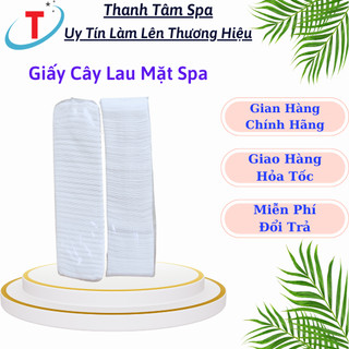 Khăn giấy lau mặt Spa loại 1 - Khăn lau dùng trong Spa thẩm mỹ viện