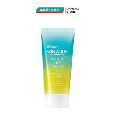 Tinh Chất Chống Nắng Skin Aqua Sunplay Tone Up UV Essence SPF50+ PA++++ Hiệu Chỉnh Sắc Da 50g