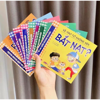 Combo 10 quyển Vì Sao Tớ Không Nên cho bé