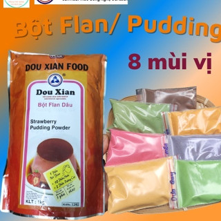 Bột pudding DouXian - Bột Flan Đủ Mùi Vị - 50g - 100g - 1kg