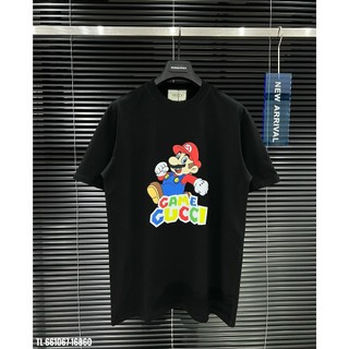 Áo thun nam nữ in hình mario hot hit 2024. áo phông nam nữ unisex cháy phố - pandt34