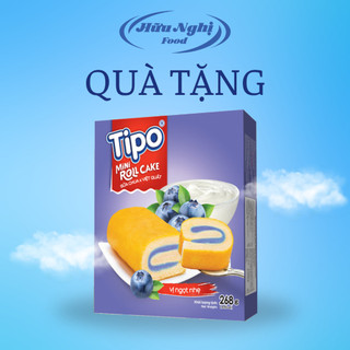 (HÀNG TẶNG) Bánh Bông Lan Sữa Chua Việt Quất 268g
