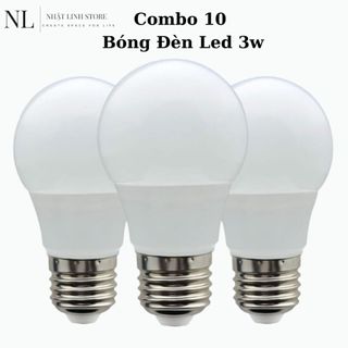Combo 10 Bóng Led 3W Kín Nước,Đèn Trang Trí Ngoài Trời/Quán Cà Phê/Sân Vườn