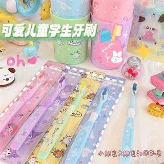 Bàn chải đánh răng lông mềm trẻ em hoạt hình Sanrio Kuromi Melody Cinnamoroll Kitty Pochacco dễ thương