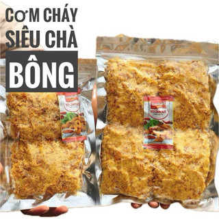 500g cơm cháy siêu chà bông túi zip