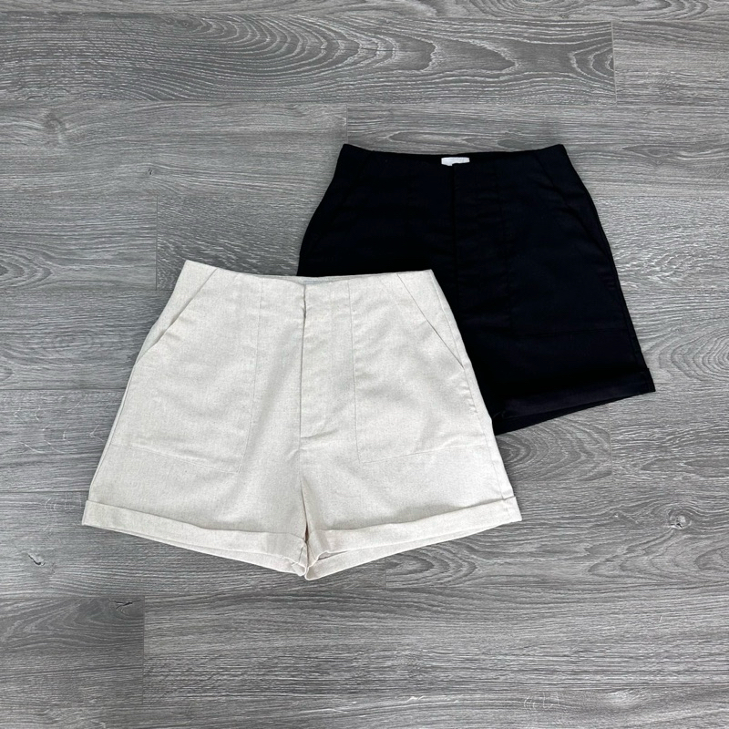 Quần short linen Hd