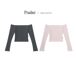 Áo trễ vai tay dài nữ pradies - off shoulder