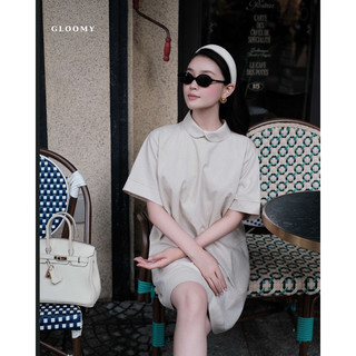 [Gloomy] - Váy liền linen có túi