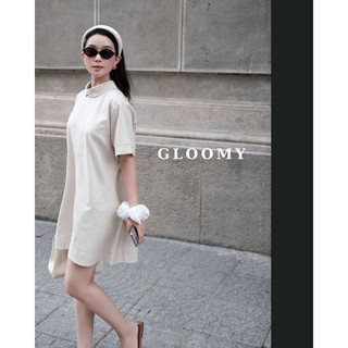 [Gloomy] - Váy liền linen có túi