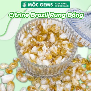  Đá Thạch Anh Vàng Citrine Brazil Tự Nhiên Mộc Gems Dùng Trang Trí Nhà Cửa & Thanh Tẩy Năng Lượng 