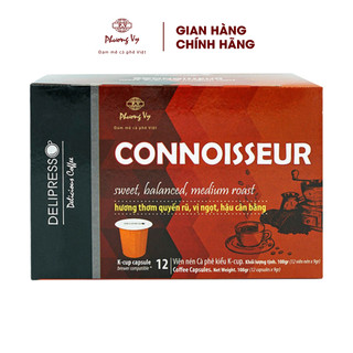 Cà Phê Viên Nén K-Cup Delipresso hộp 12 viên tiện lợi, Phương Vy Coffee