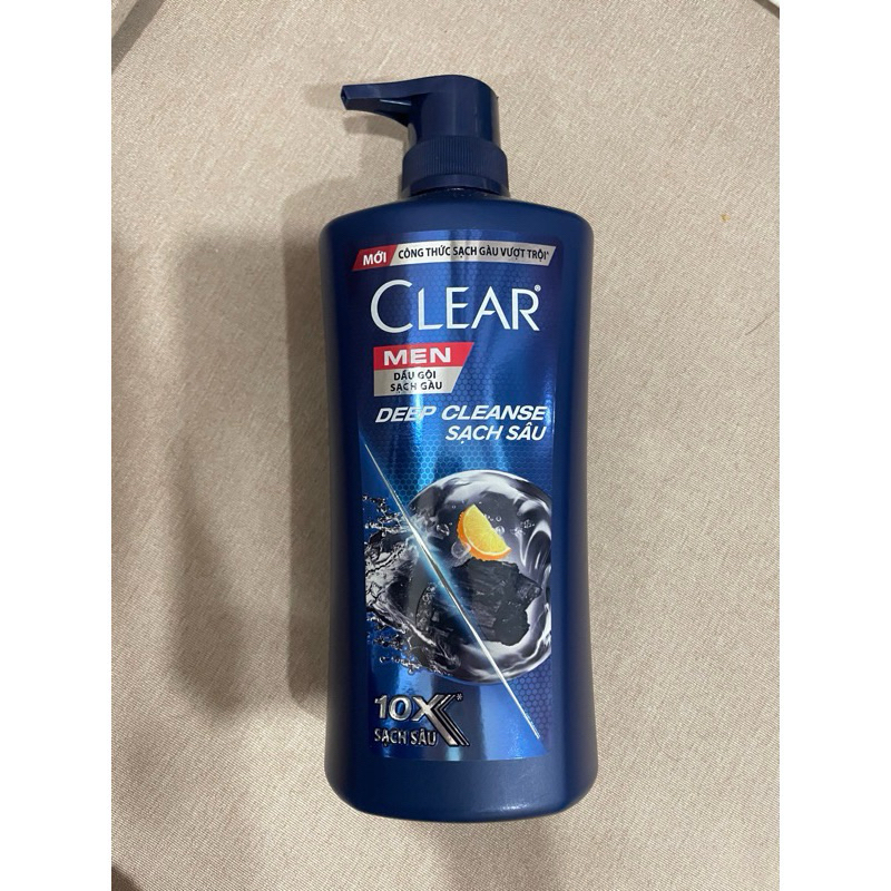 Dầu gội Clear Men 630g