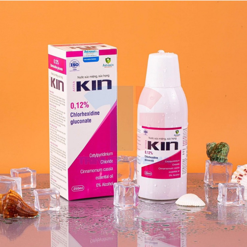 Nước súc miệng, họng astra KIN - Nước súc miệng, họng diệt khuẩn, bảo vệ răng miệng khỏi vi khuẩn, v